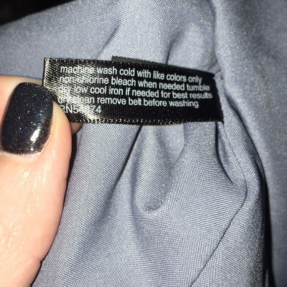 NWT striped blue and navy dress - Picture 5 of 5